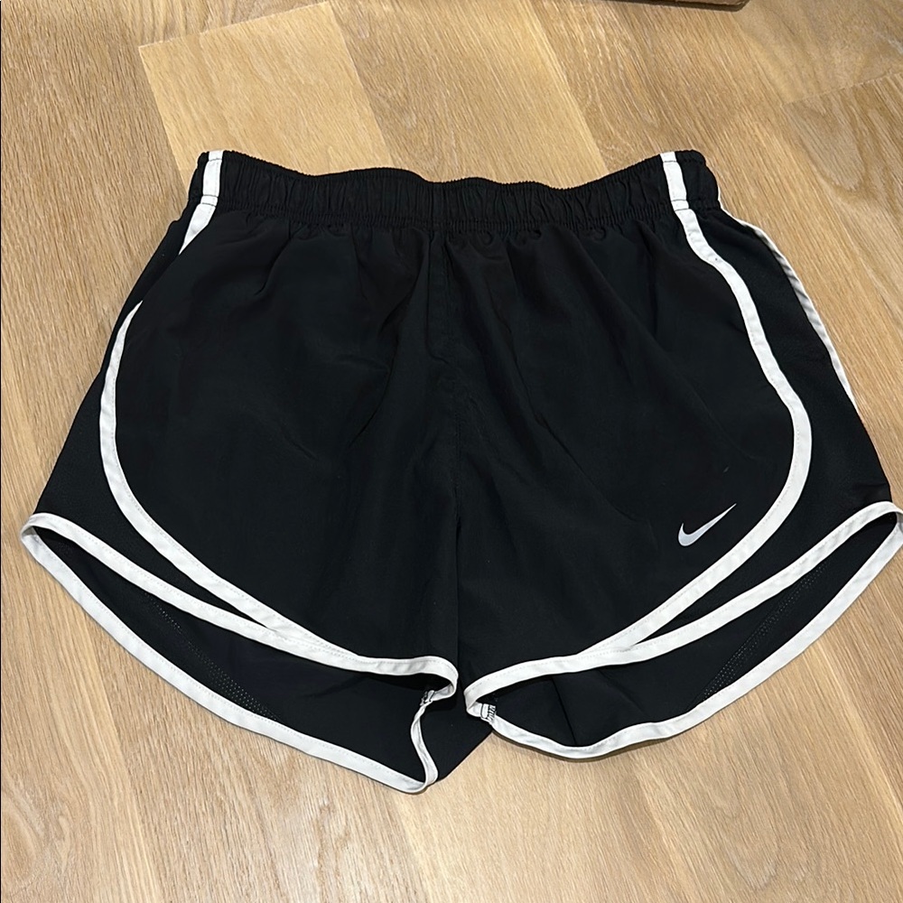 Nike Black and White Athletic Shorts